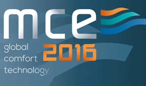WELCOME TO VISIT US AT 2016 MCE EXPO IN MILAN
